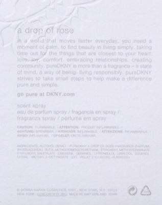 Pure DKNY A Drop Of Rose – фото 5