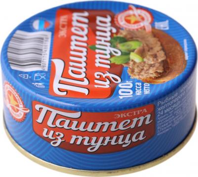 Паштет из тунца, 100 г – фото 1