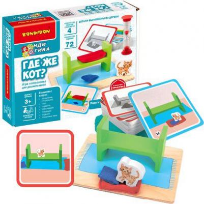 Игра-головоломка из дерева Где же кот – фото 1