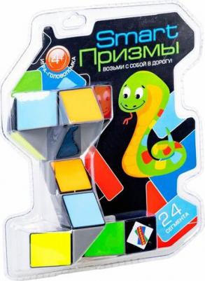 Игра-головоломка Smart Призмы, 24 сегмента, PVС 18,5х15,5х8 см, пёстрая змейка, арт. 806 – фото 2