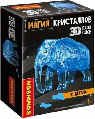 Пазл 3D. Магия кристаллов Слон, 41 деталь – фото 3