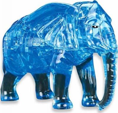 Пазл 3D. Магия кристаллов Слон, 41 деталь