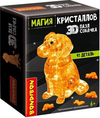 Пазл 3D. Магия кристаллов Собачка, 41 деталь – фото 1