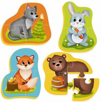 Мягкий пазл El`BascoKids Лесные жители ET02-003 – фото 1