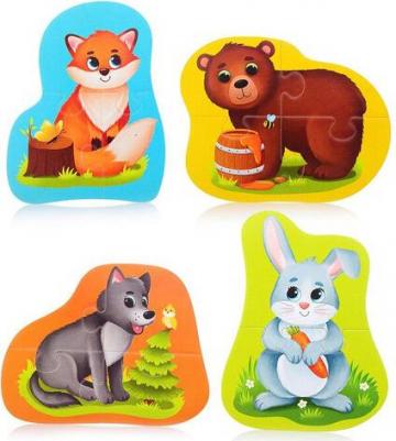 Мягкий пазл El`BascoKids Лесные жители ET02-003 – фото 4