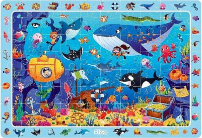 Пазл на внимательность Подводный мир, 80 элементов – фото 2