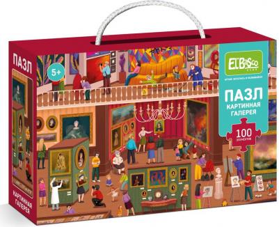 Пазл Ночь в музее. Картинная галерея, 100 элементов – фото 1