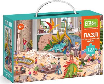 Пазл Ночь в музее. Палеонтологический музей, 100 элементов – фото 2