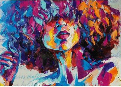 Пазл 1500 элемент Яркая девушка PZL-1500, 26