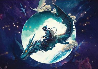 Пазл Лунный дракон, 1000 элементов – фото 1