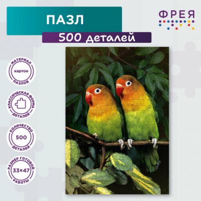 Пазл Попугаи-неразлучники, 500 элементов – фото 1