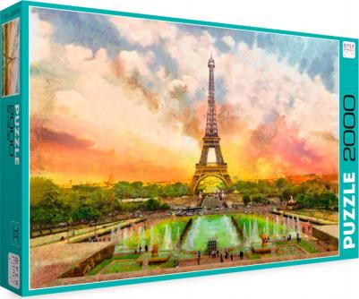 Пазл PZL-2000/19 Вечер во Франции – фото 2