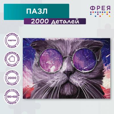 Пазл PZL-2000/21 Космо-кот