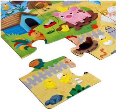 Напольный пазл "Большая ферма" – фото 2