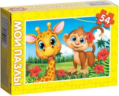 Пазл детский "Весёлые приключения", 54 элемента
