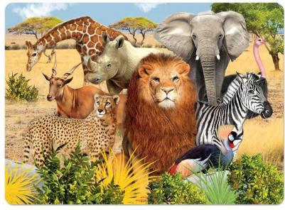 Пазл Животные Африки 260эл 6880849 – фото 2