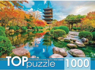 TOPpuzzle. Пазлы 1000 элементов. ШТТП1000-2712 япония храм ТО-ДЗИ