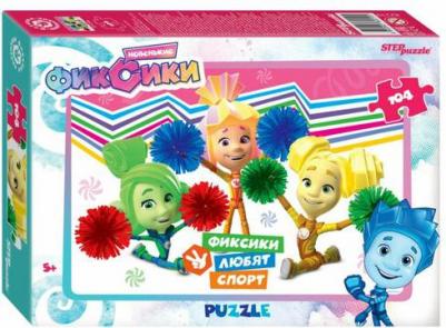 Пазл "Фиксики. Аэроплан", 104 элемента