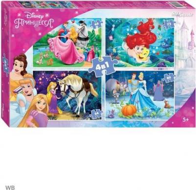 Пазлы 4в1 Принцессы Disney (Disney) – фото 2