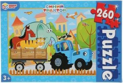 Коллекционная серия. Синий Трактор. Пазл классический в коробке. 104 детали – фото 1