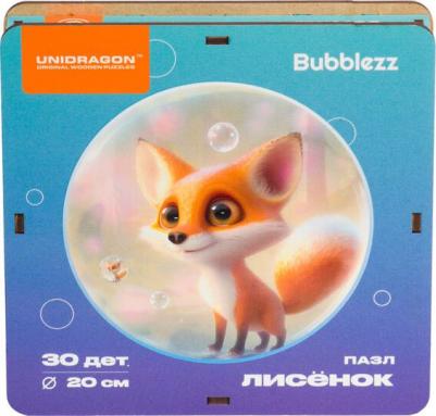 Деревянный пазл Bubblezz Лисенок 30 деталей – фото 4