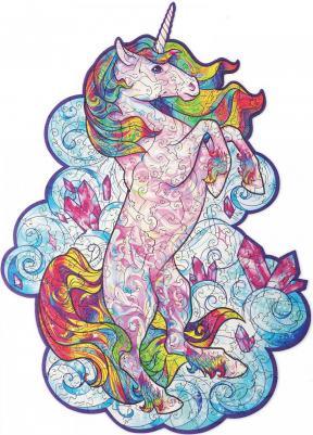 Деревянный пазл, Inspiring Unicorn Вдохновляющий единорог, размер M – фото 1