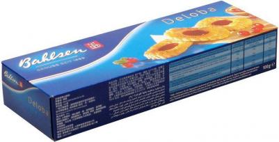 Печенье слоеное Deloba с красной смородиной 100 г – фото 6