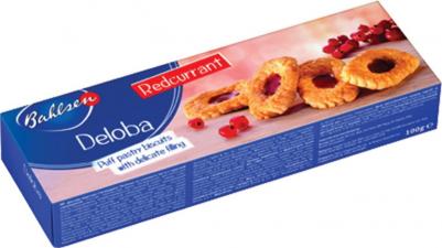 Печенье слоеное Deloba с красной смородиной 100 г – фото 8