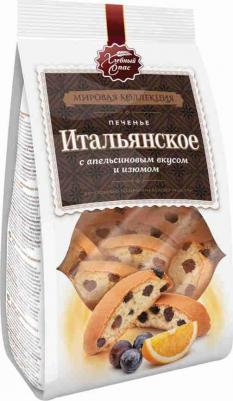 Печенье Сдобное Итальянское с апельсиновым вкусом и изюмом 230г – фото 3