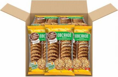 Злаковое ассорти печенье сдобное овсяное, 500 г – фото 6