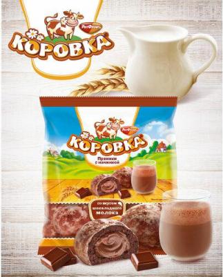 Пряники с начинкой Шоколадное молоко 300г – фото 1