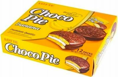 Пирожное Choco Pie банановое 336 г (12 штук в упаковке) – фото 6