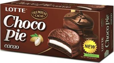 Пирожное Choco Pie шоколадное 168 г (6 штук в упаковке) – фото 3