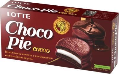Пирожное Choco Pie шоколадное 168 г (6 штук в упаковке) – фото 6