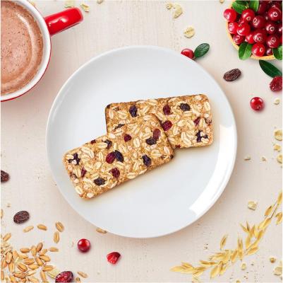 печенье злаковое мюсли с клюквой и изюмом, 120 г – фото 11