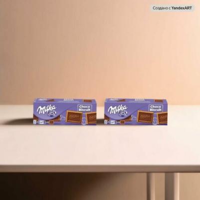 Печенье Чоко Бисквит (150 гр. х 2 шт.) Choco Biscuits chocolate – фото 6
