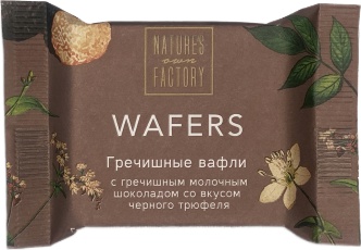Вафли гречишные `NATURE`S OWN FACTORY` с черным трюфелем 20 г – фото 1