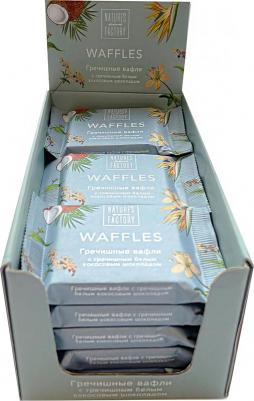 Вафли гречишные с гречишным белым кокосовым шоколадом – фото 1