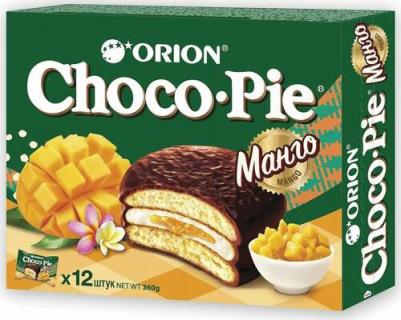 Пирожное Choco Pie Манго, 360 г