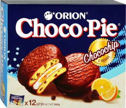 Пирожное Choco-Pie шоколадное с апельсином 360г – фото 4