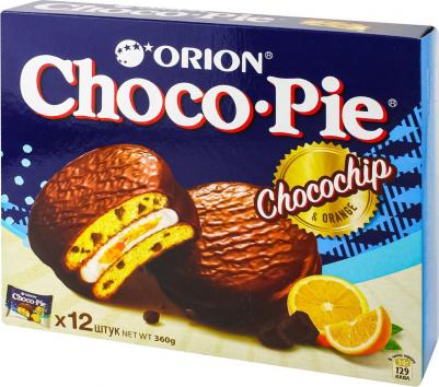 Пирожное Choco-Pie шоколадное с апельсином 360г – фото 7