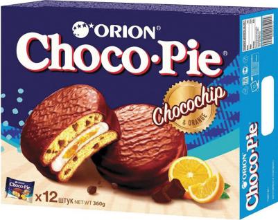 Пирожное Choco-Pie шоколадное с апельсином 360г – фото 8