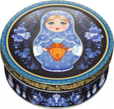 Печенье сдобное Матрешка с яблоком и корицей 400 г – фото 3