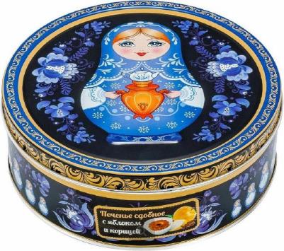 Печенье сдобное Матрешка с яблоком и корицей 400 г – фото 4