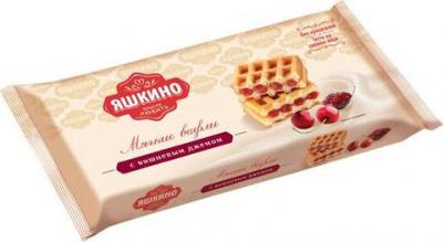 Вафли мягкие «?» с вишневым джемом, 120 г – фото 2