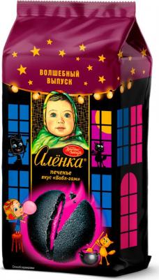 Печенье Аленка черное бабл_гам 120 г
