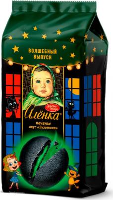 Печенье Аленка черное экзотика 120 г