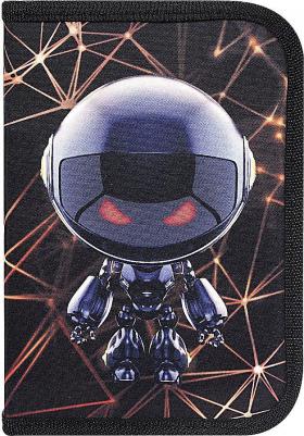 Пенал 271516 271516, Ufo, 1 отделение, форма прямоугольная, черный – фото 4