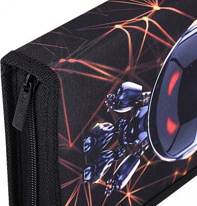 Пенал 271516 271516, Ufo, 1 отделение, форма прямоугольная, черный – фото 7