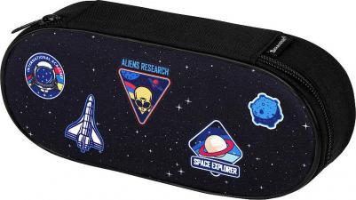 Пенал-футляр 1 отделение, органайзер, полиэстер, 22 х 9 х 5 см, "Open space" – фото 2